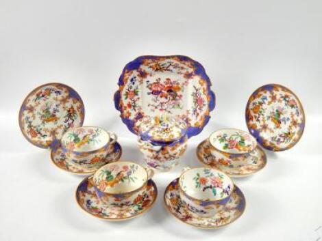 A Minton porcelain part breakfast service