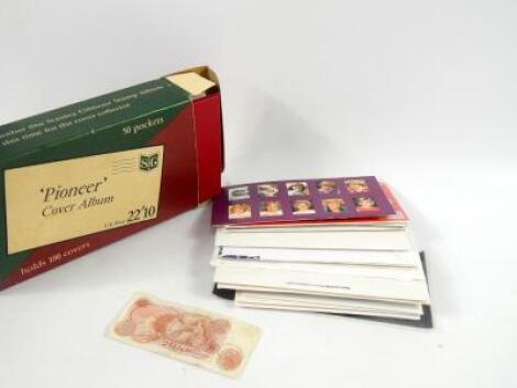 A small collection of philatelic first day covers