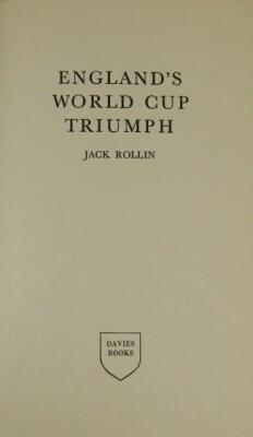 Rollin (Jack). England's World Cup Triumph - 2