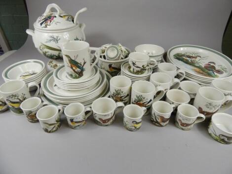 A Portmeirion Birds of Britain part tea and dinner service