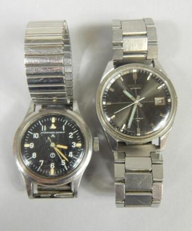 Two gent's wristwatches