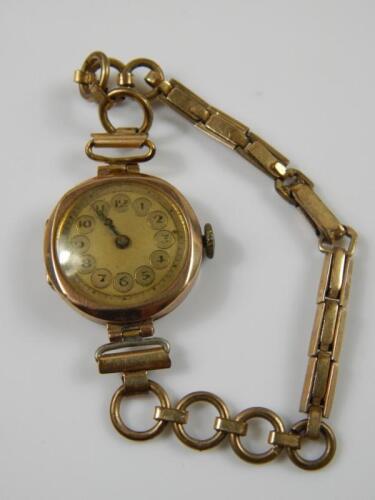 A ladies wristwatch