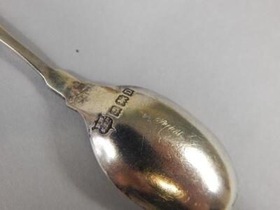 A large quantity of Continental white metal and other souvenir spoons - 2