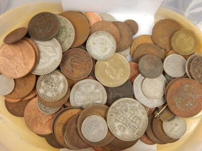 A large quantity of British and foreign coins - 2