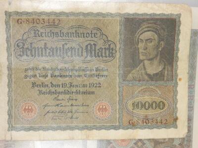 An album of early German and French bank notes - 2