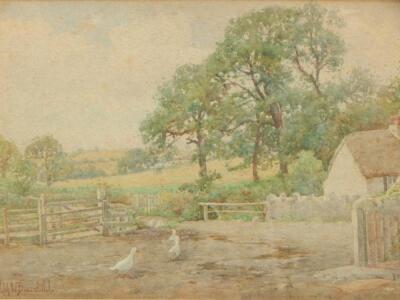 Ralph William Bardill (1876-1935). Farmyard scene