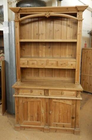 A pine dresser