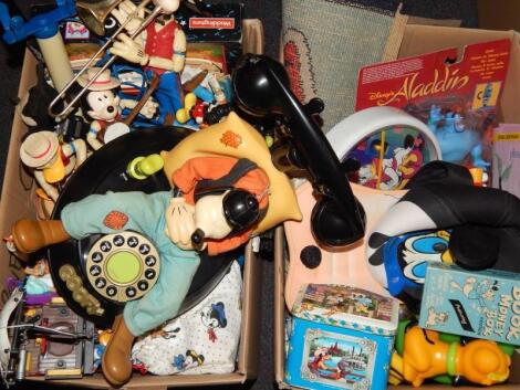 A large quantity of Disney collectables