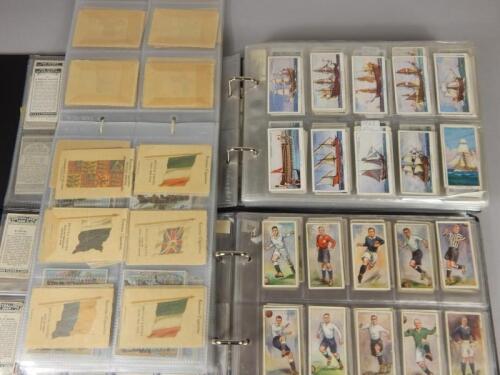 A large quantity of cigarette cards