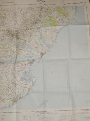 A large quantity of ordnance survey maps - 2