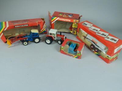 Various Britains farm vehicles