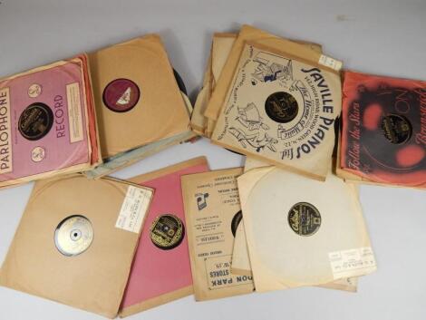 Various 78 records