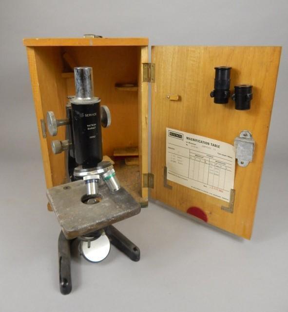 A Watson Barnet Service Model microscope