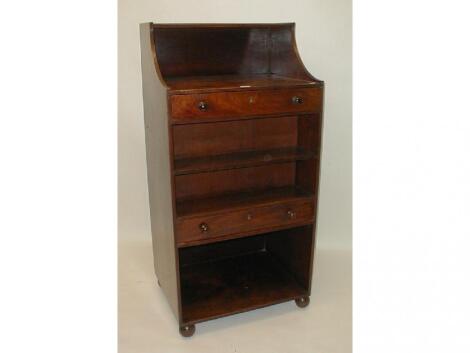 A 19thC mahogany buffet