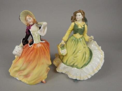 Two Royal Doulton figures