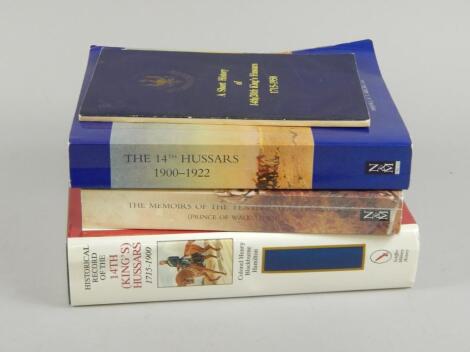 Various books relating to The 14th King's Hussars