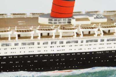 A scale model of the liner Queen Elizabeth - 2