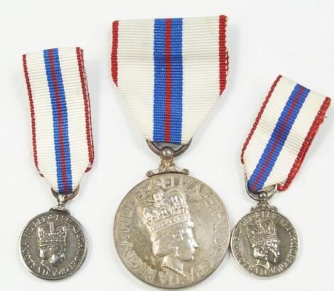 A Silver Jubilee medal