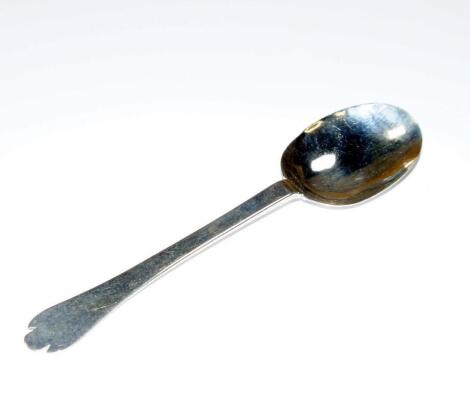 A William & Mary silver trefid spoon