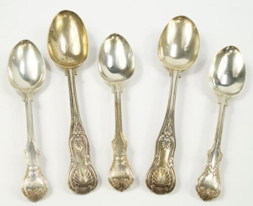 A pair of Victorian Kings pattern table spoons