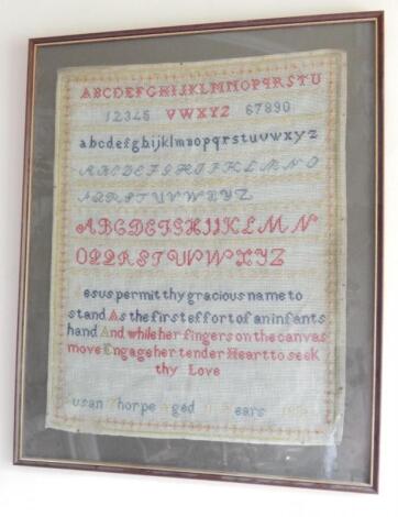 A Victorian alphabetic