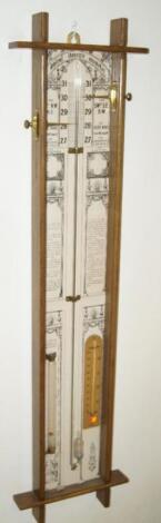 A 20thC Admiral Fitzroy's barometer