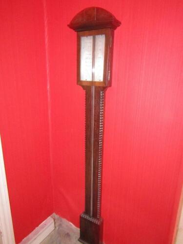 A 19thC rosewood stick barometer