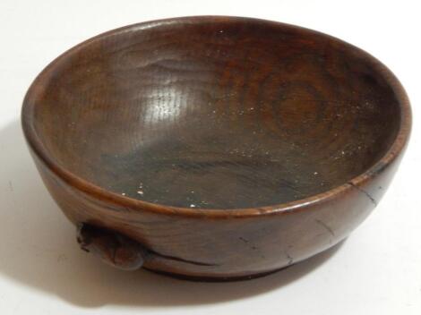 A Robert Thompson of Kilburn Mouseman bowl