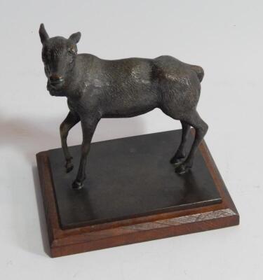 To GR270716. A bronze model of a goat