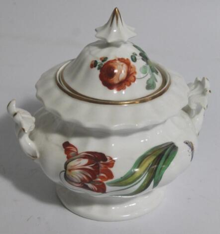 A 19thC porcelain sucrier