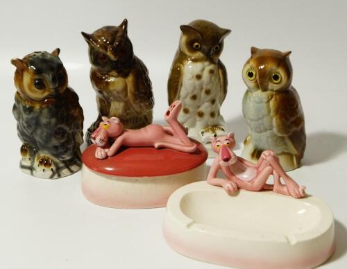 A modern Pink Panther Collection dish