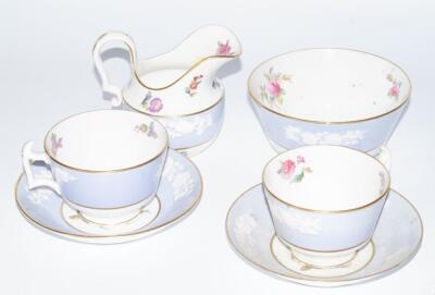 A Copeland and Spode Maritime Rose pattern part service