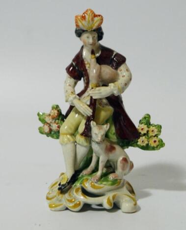 A 19thC Pearlware figure