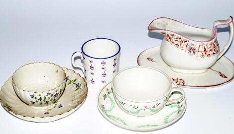 Various 18thC and later porcelain