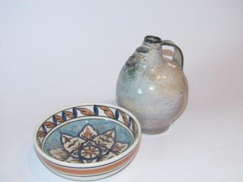 A 20thC Studio pottery bellarmine