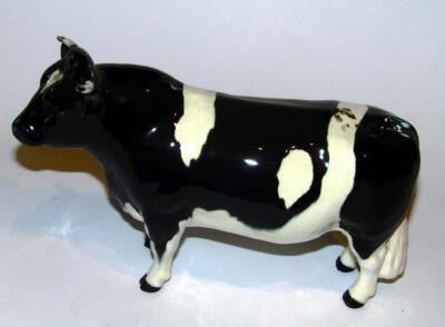 A 20thC Beswick pottery Friesian bull