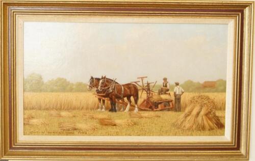 Robin Wheeldon (b. 1945). 'Horse Harvest'