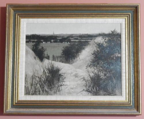 Peter Brannan (1926-1994). Coastal view behind the Dunes