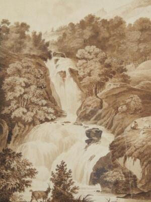 To GR270716. 19thC British School. The lower cascade of the Reichenbach - 2