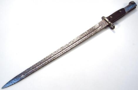 A 20thC bayonet