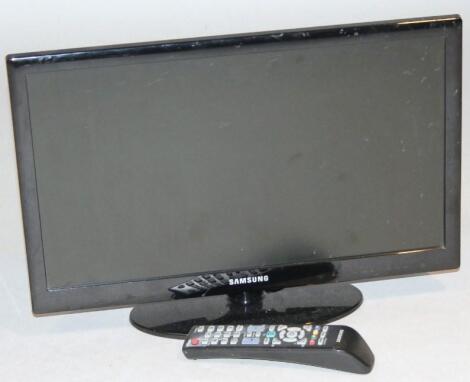 A Samsung 18" television