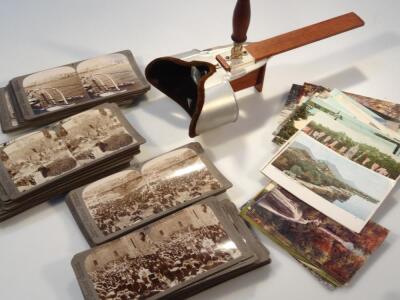 Various stereoscopic viewing cards