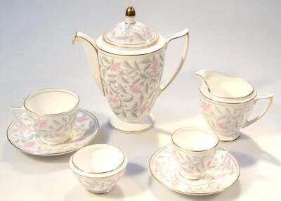 A 20thC Minton Petunia pattern part service - 2