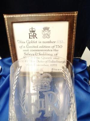 Various Royal Commemorative Stuart Crystal - 2