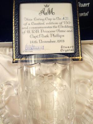 Various Royal Commemorative Stuart Crystal - 3