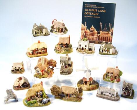 Various Lilliput Lane and other cottages