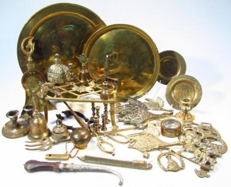 Various brassware