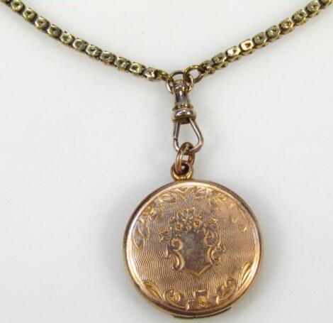 An early 20thC locket