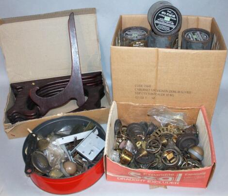 Various Old English antique wax polish and furniture polish