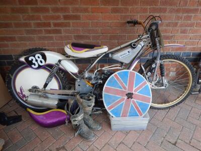 A Dirt Track or Speedway bike - 9